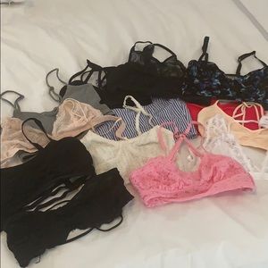 BRALETTE MEGA BUNDLE - free people, UO & more